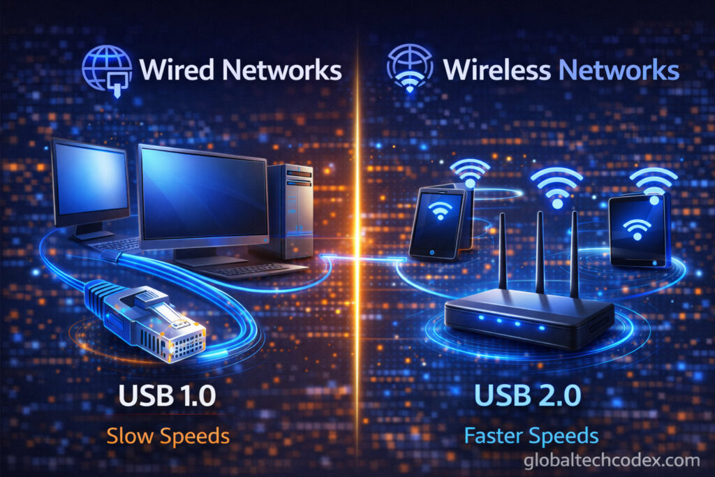 Wired and Wireless Networks